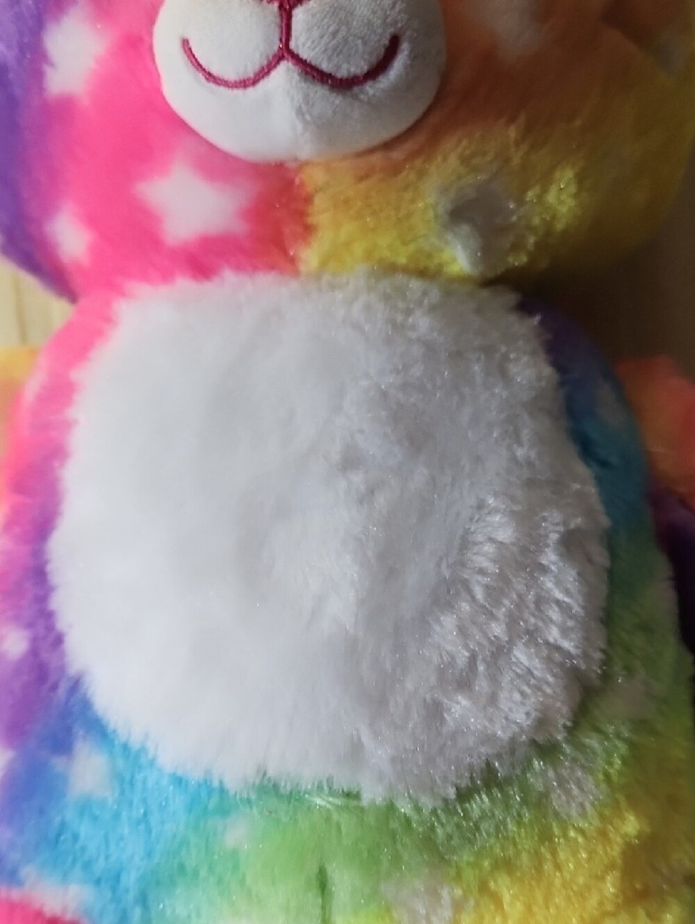Build-A-Bear Rainbow Unicorn Cat Plush - Pink, Blue, Purple, Yellow, Green - Picture 5 of 11